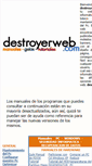Mobile Screenshot of destroyerweb.com